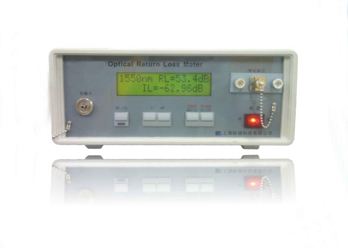 Insertion / Return Loss Tester , Fiber Optic Test Equipment Power Meter
