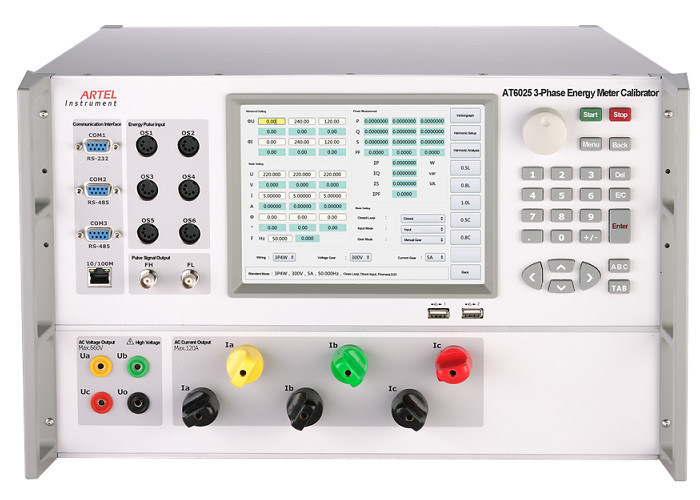High Voltage Test Equipment Energy Meter Calibrator 100A For Detect
