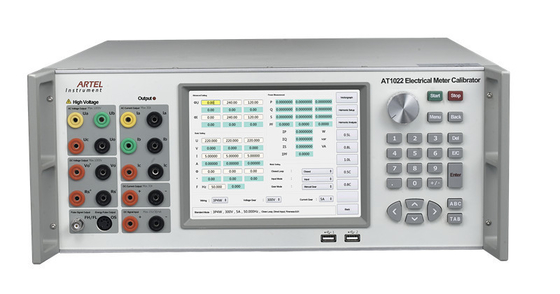 Three Phase Harmonic Electrical Calibrators With Ethernet Communication , Modular Design